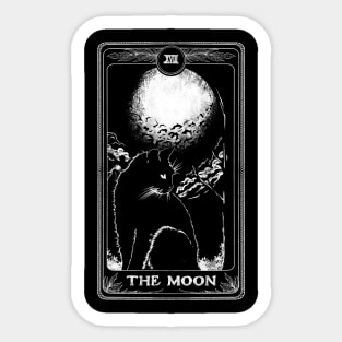 The Moon Cat Tarot Sticker